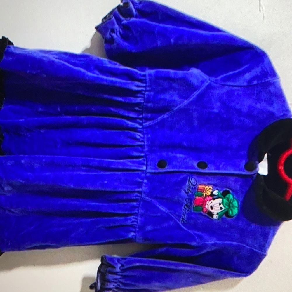 Minnie Mouse design purple blouse